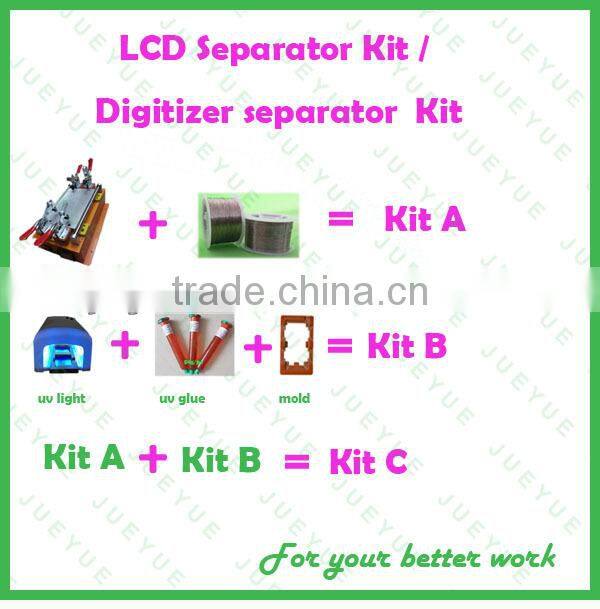 UV curing light/ uv lamp light for separator kit/ uv light separate digitizer kit