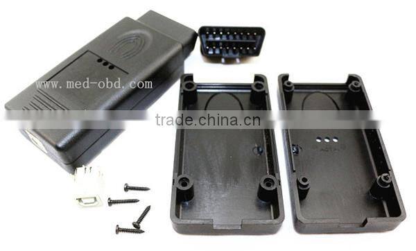 OBD2 J1962 Male Plug with Enclosure 16pin Male Plug