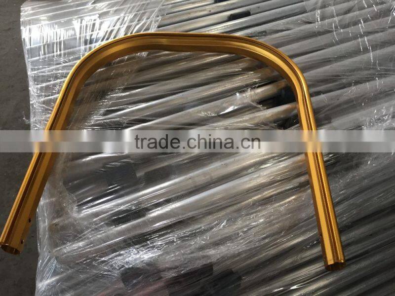 OEM manufacturering ! all kinds of surface treatment baby stroller aluminum profile