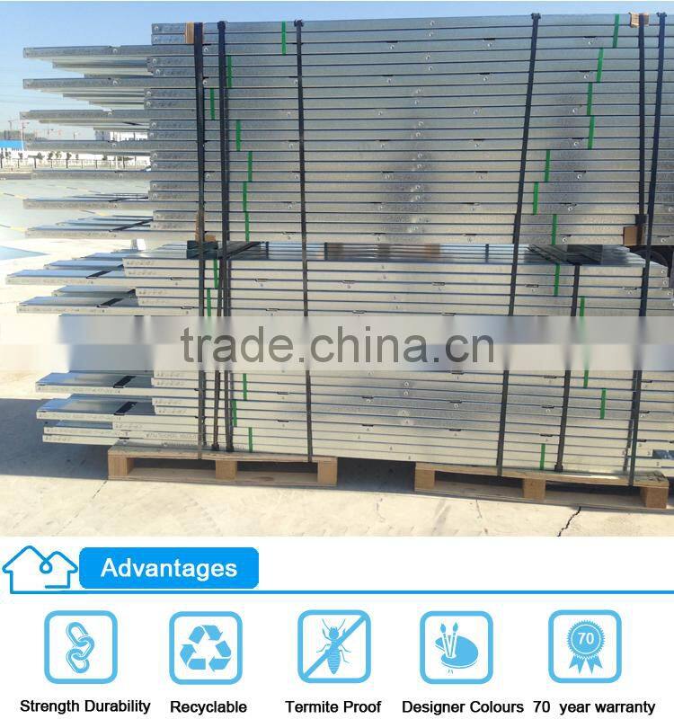 Quick Building and Easy Installation Modern Style Light Steel Frame Prefab Villa