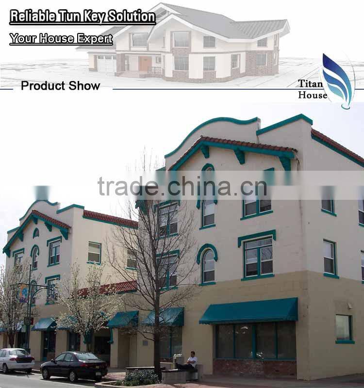 Wide Span Steel Structure Prefab Hotel Buildings by Wholesale Building Supplies