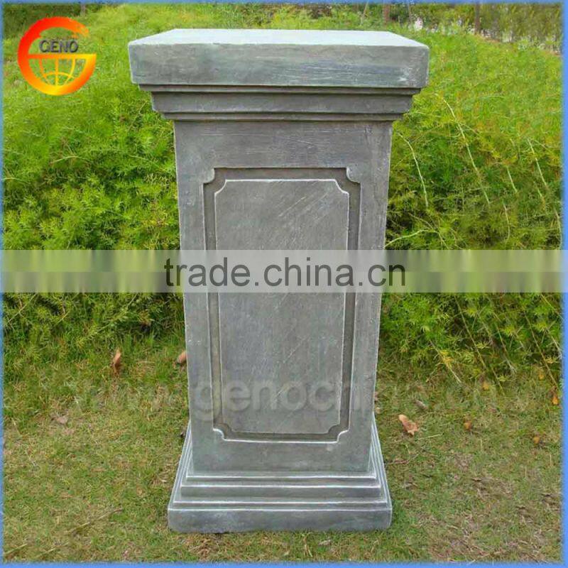Popular designs fiberstone flower pot stand