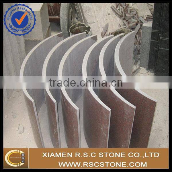 Natual granite ledge stone column