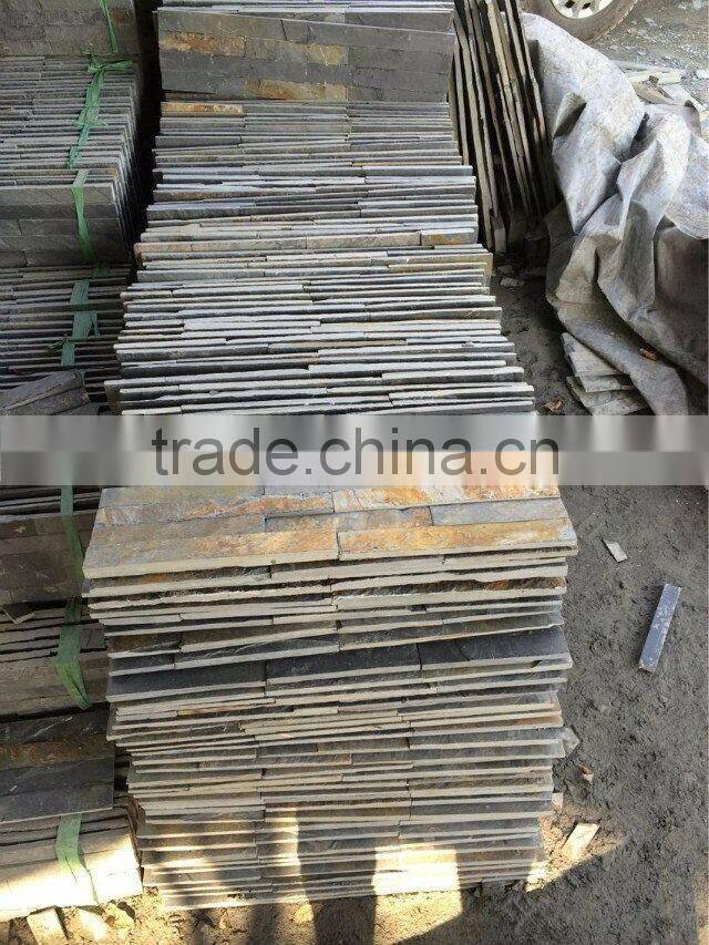 Cultural rusty slate tiles for exterior wall tile