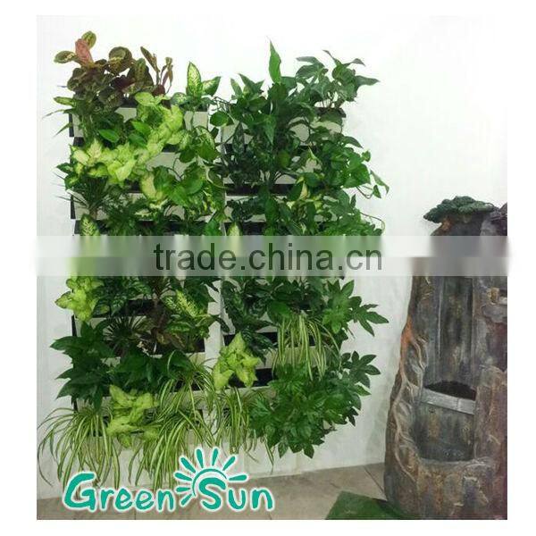 funitures made in china plastic home garden flower pot hanging on the wall