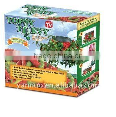 Planter,Topsy Turvy ,Hot Pepper Planter
