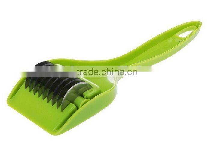 CY144 Stainless Steel Kitchen Accessories Gadgets Cooking Tools Blade Green Onion Chopper Slicer Garlic Coriander Cutter Chopper