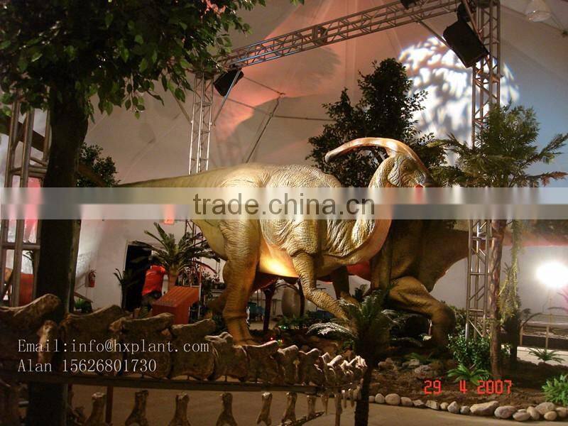 Artificial fern fake green plant decor for dinosaur world theme park