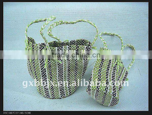 Cotton&paper rope round small naraya bags