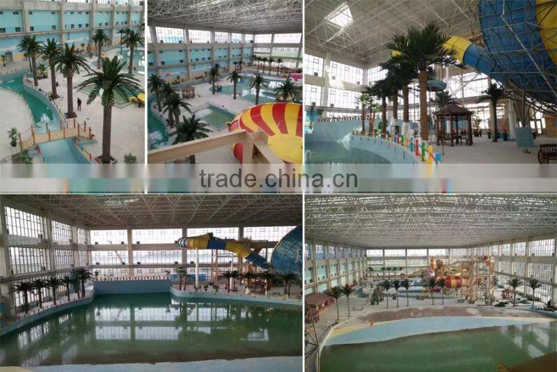 Outdoor UV resistance date palm tree for building decoration