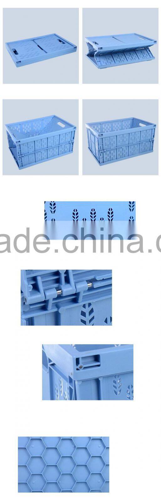 emc foldable crates, plastic foldable crates with different sizs