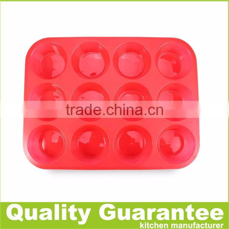 silicone muffin pan cake baking mold household baking pan reusable baking tray