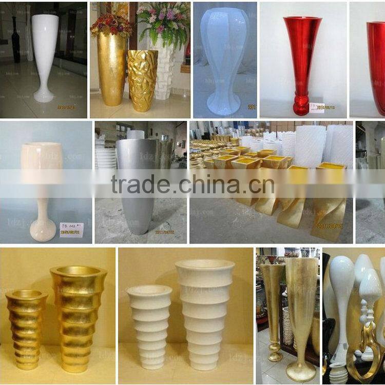 Fiberglass flower pots