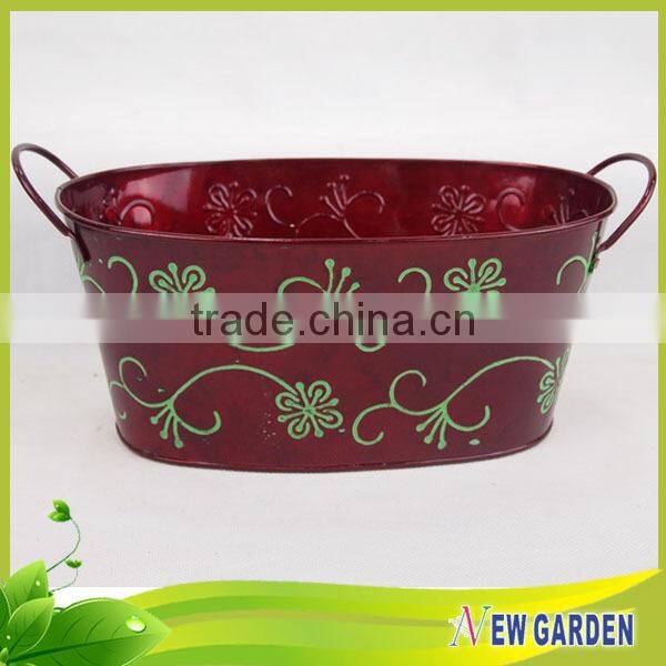Multi functional inexpensive OEM service metal pot plant