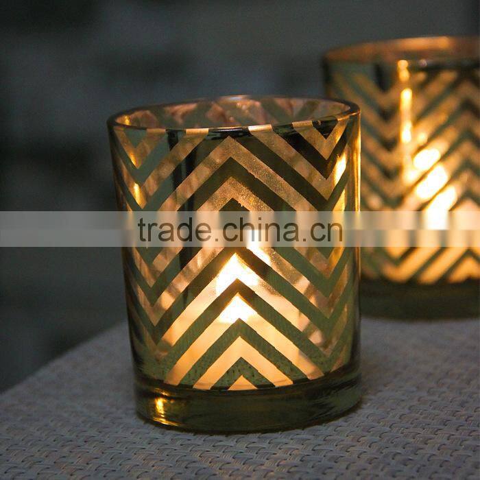 Glass Votive T-light Candle Holder For Wedding Home decation