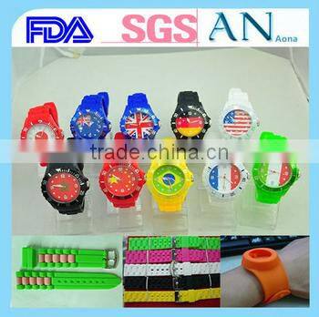 Fashion charm Sensitive Touch screen Silicone led Watch