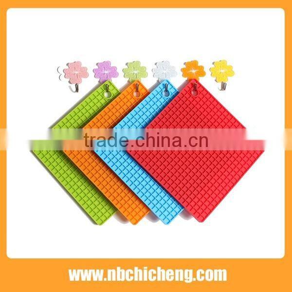 Heat Insulation Mat Silicone Pot Mat Silicone Trivet Mat BBQ Grill Mat