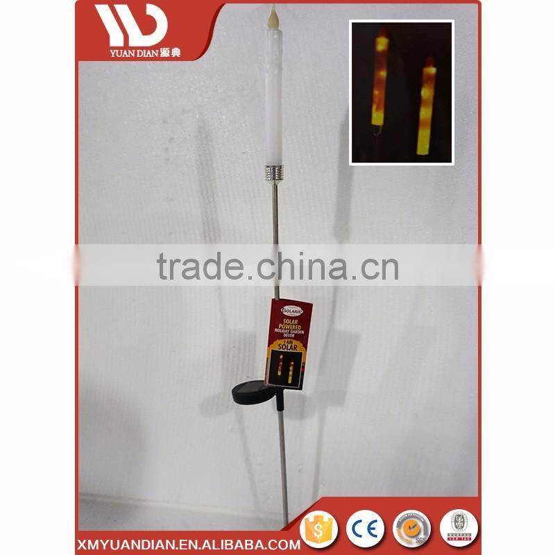 Home & Garden Decoration Star Candle Solar Stake Light Personalized Polyresin Christmas Ornaments Wholesale