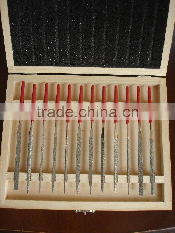 Electroplated Diamond Hand File / 5pcs/set Large Diamond Files