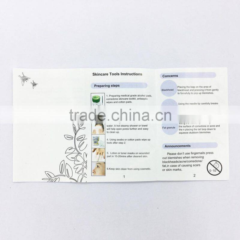 2017 hot sale blackhead remover tweezer kit as seen on tv