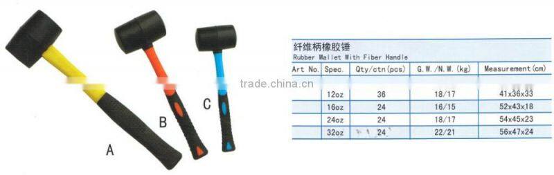 Factory price sturdy hand tool cast iron stoning hammer on sale
