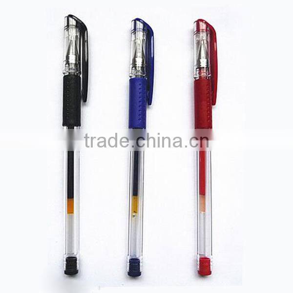 Cheap office simple plastic gel pen