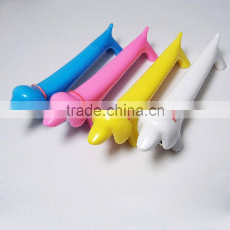 2014 new design promotional animal shaped fancy pen