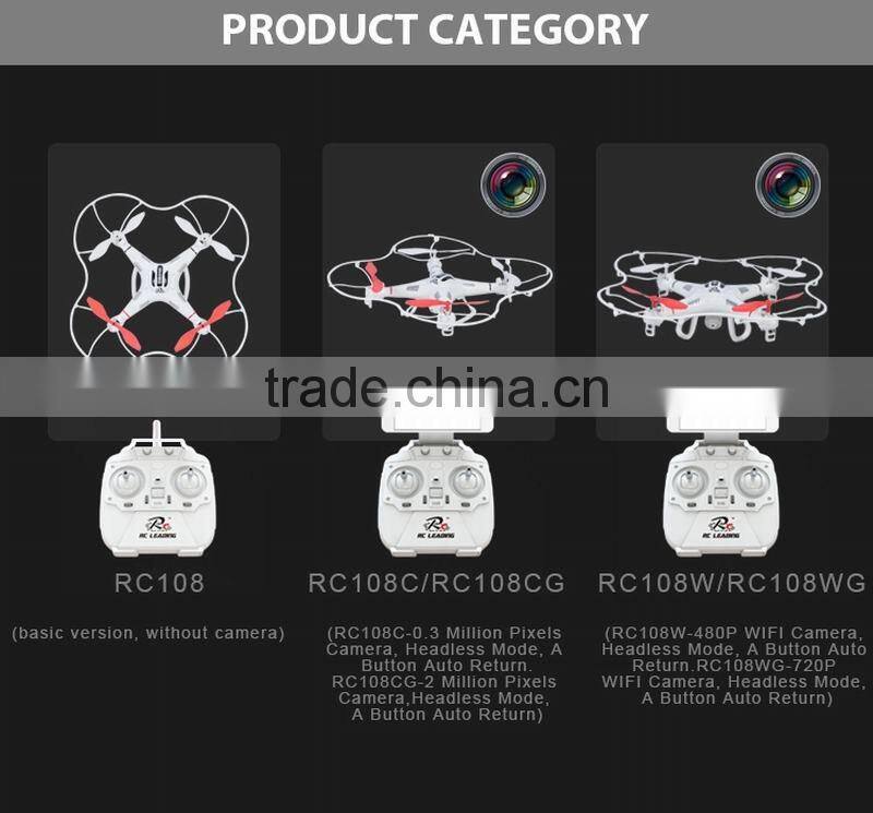 2.4G 4CH RC Quadcopter with 6-axis gyroscope