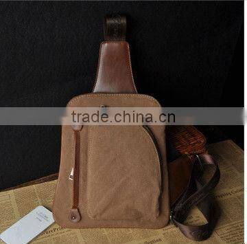 (OEM) 2013new style canvas Chest Bag for teenages