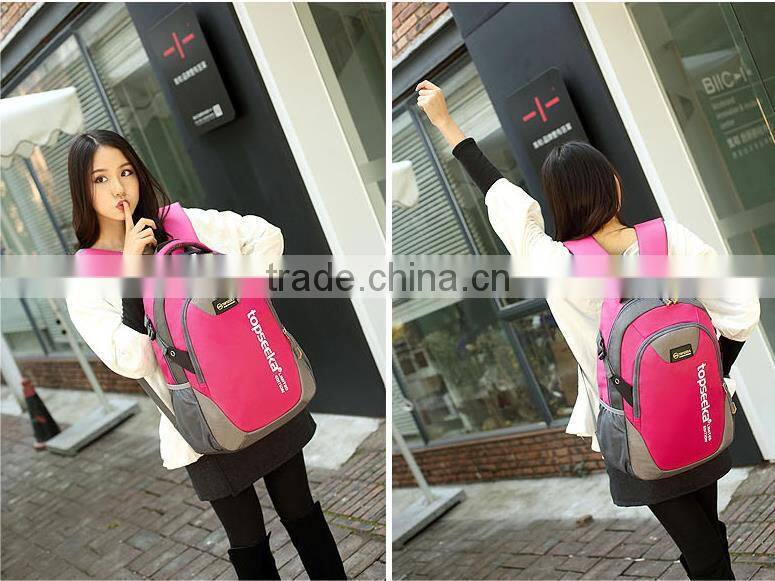 2015 Outdoor Backpack High School Backpack Bags for Kids/Teenagers/Girls