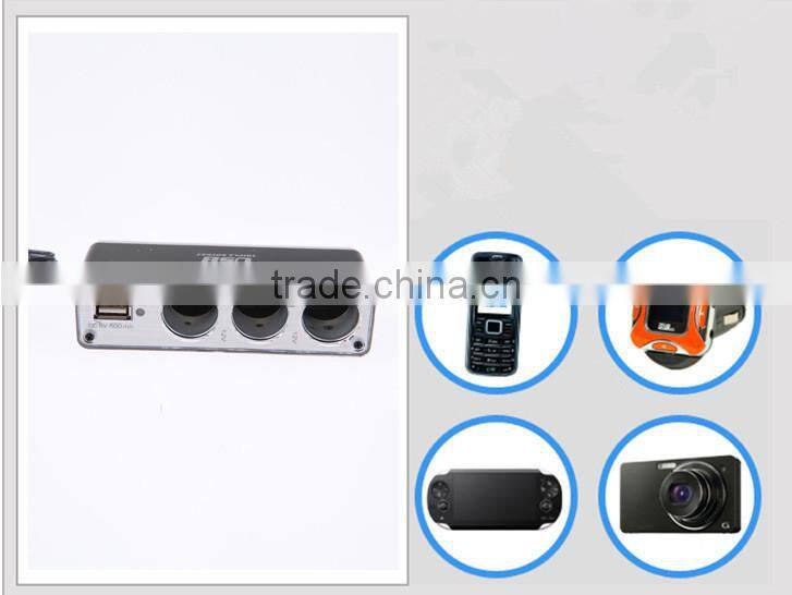 car charger In car usb triple socket for universal car