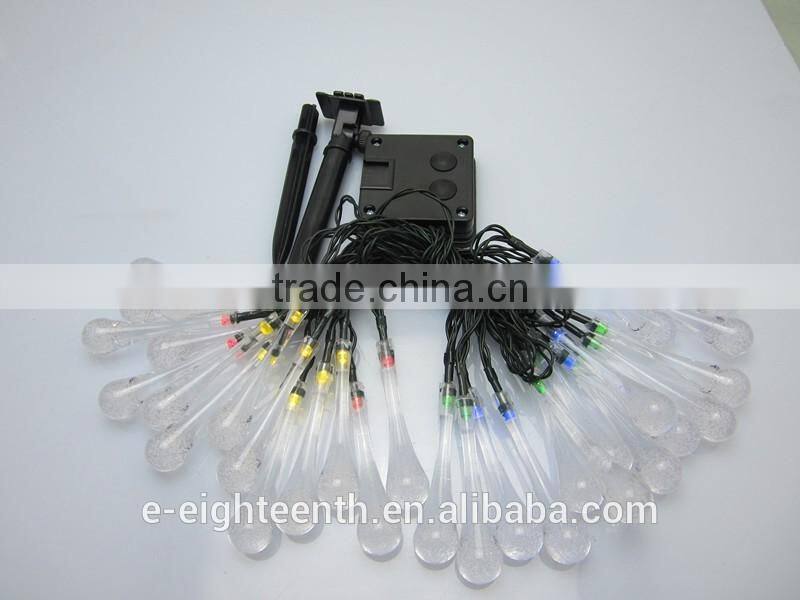 2016 new hot sale Solar 20LED Fairy String Light For Christmas Wedding Party Garden Tree Decoration