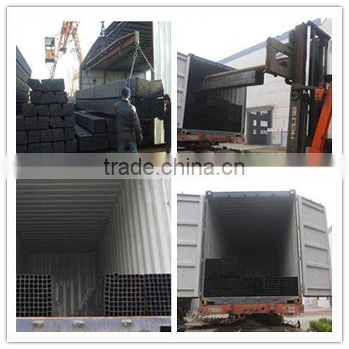 75x75 galvanized square steel pipe hollow section pipe from China factory