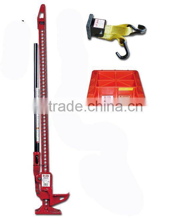 CE certificated high lift jack 4x4 accessory lifting jack