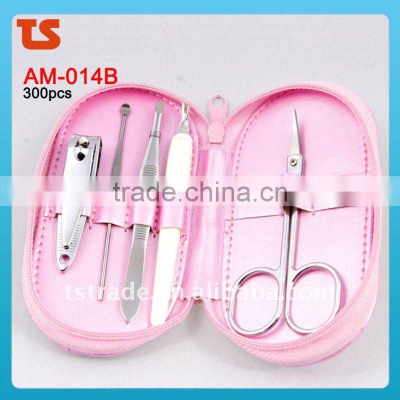 2014 Professional 5PCS nail pedicure manicure set tools AM-350E