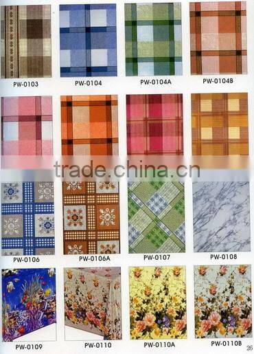 PVC weeding decoration table cloth /table cover
