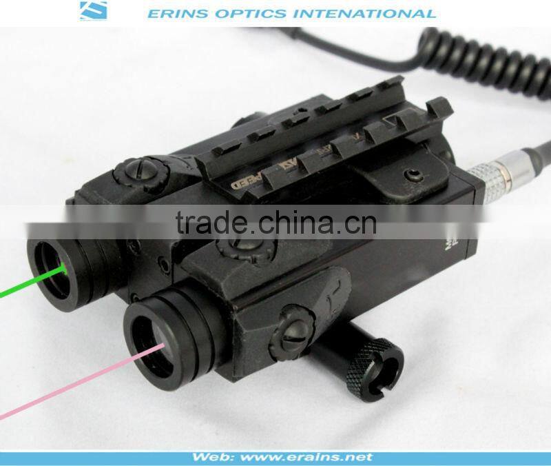 New Military standard Invisible Infrared laser scope and Green laser sight combo