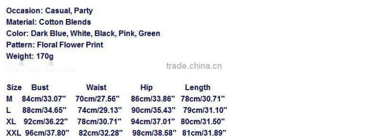 Floral Women Sexy Party Dress Sleeveless Slim Zipper Cocktail Bodycon Mini Dress