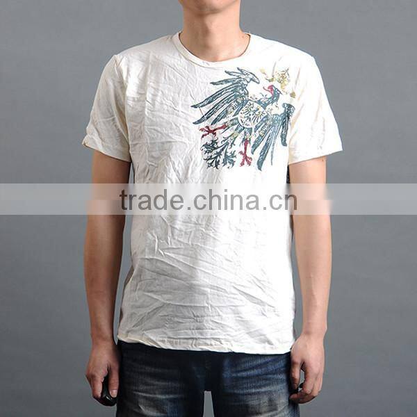 japanese custom design men's t shirt