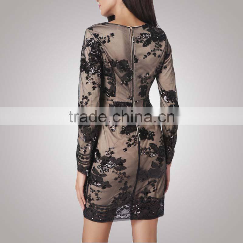 Ladies Clothes Thin Free Shipping Hot Sexy Style Dress Sewing Pattern With Cheap Price