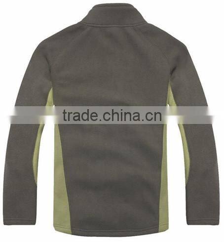Factory OEM Men's Polar fleece jacket winter Warm jacket 100%polyester 350g Men coat