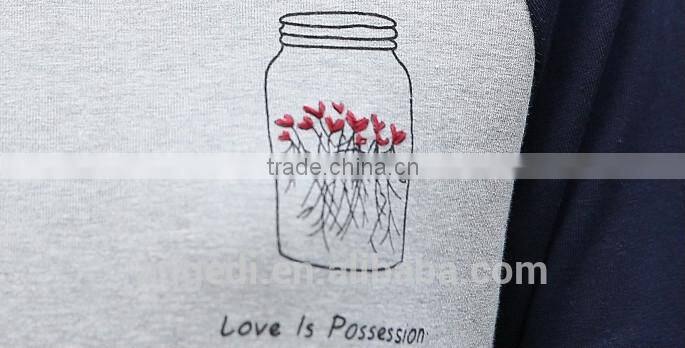 Ladies Wear Fashion Lady Branded Raglan jumper ladies long sleeve pull over top