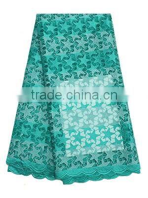 Bestway Royal Blue Fancy Lace Borders FL0189 French Net Lace With Stones 2016