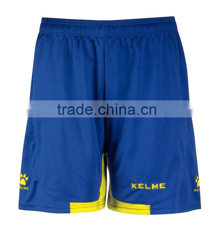 men's polyester simple cheap soccer shorts