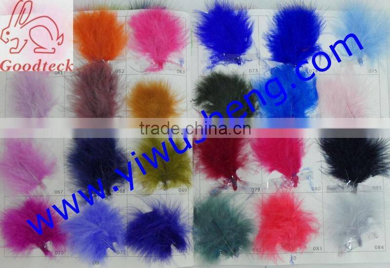 wholesale beautiful cheap ostrich puffs for hair accessory