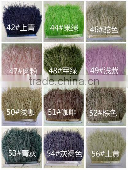 Wholesale manufacturers selling mixed color decotation ostrich feather