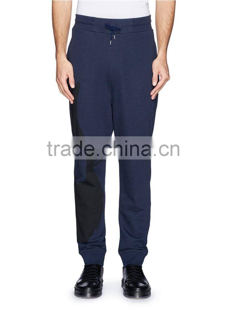 New style fit mens formal pant trousers black high waist trousers