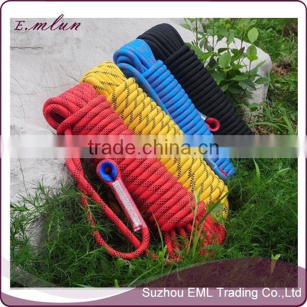 New Rescue rock climbing braided rope Fire Escape Safety and Climbing Rope,rock climbing equipment