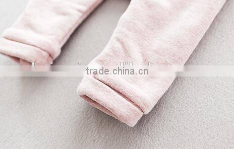 wholesale cheap customized warm lovely winter baby pants good quality fleece baby pants