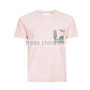 wholesale china 95% cotton 5% elastane custom t shirts